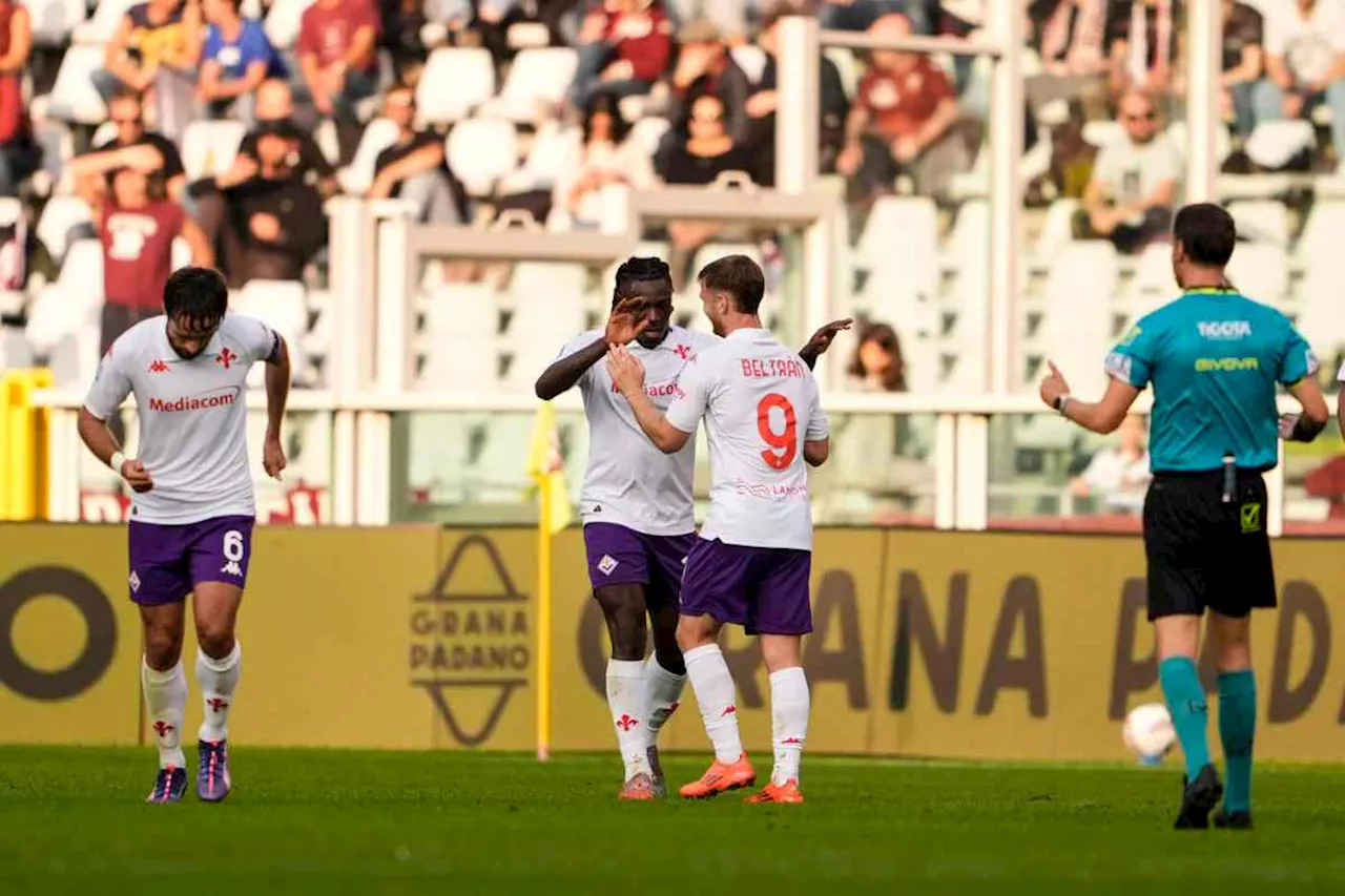 La Fiorentina espugna Torino: Kean vale la zona Champions