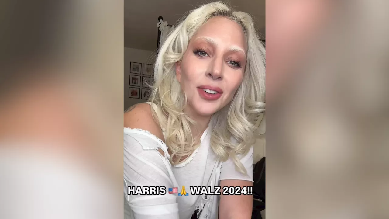 Lady Gaga posta vídeo em apoio a Kamala Harris para eleições dos EUA