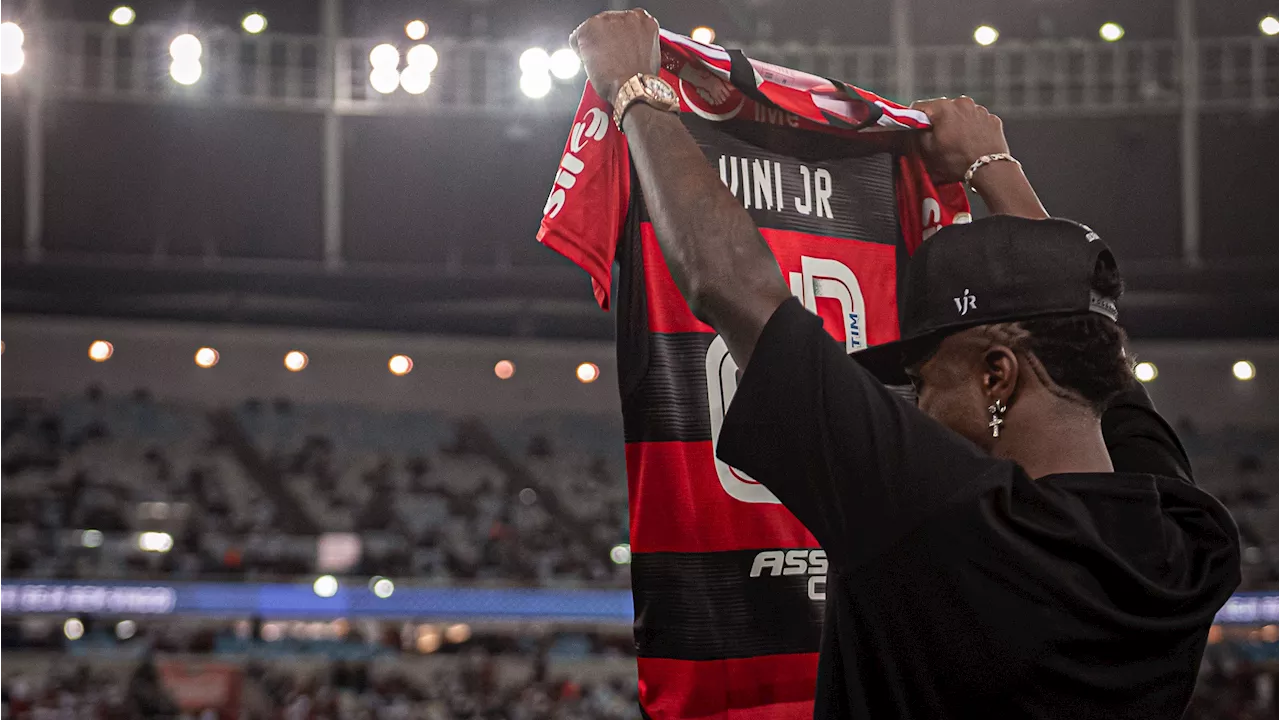 Vinicius Júnior se manifesta sobre final entre Flamengo e Atlético-MG