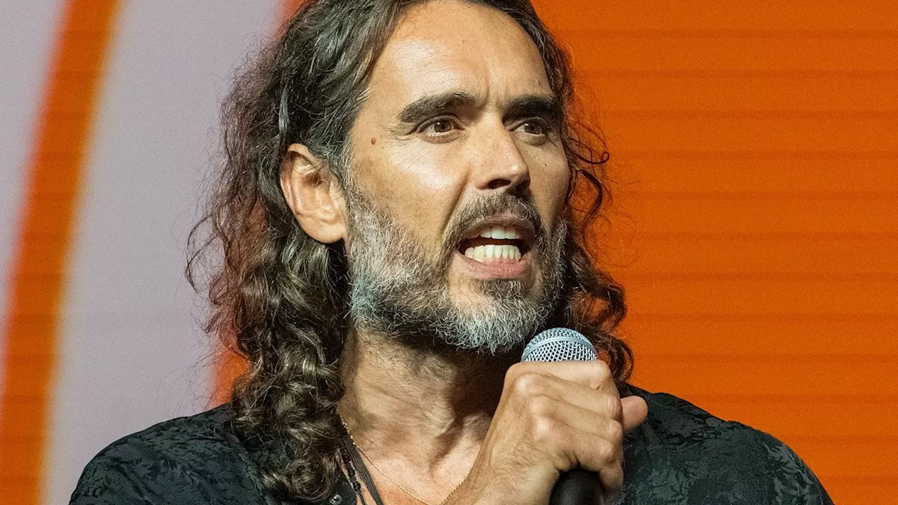 Russell Brand 'could be charged over historic sex offences after police quiz him three times' over...