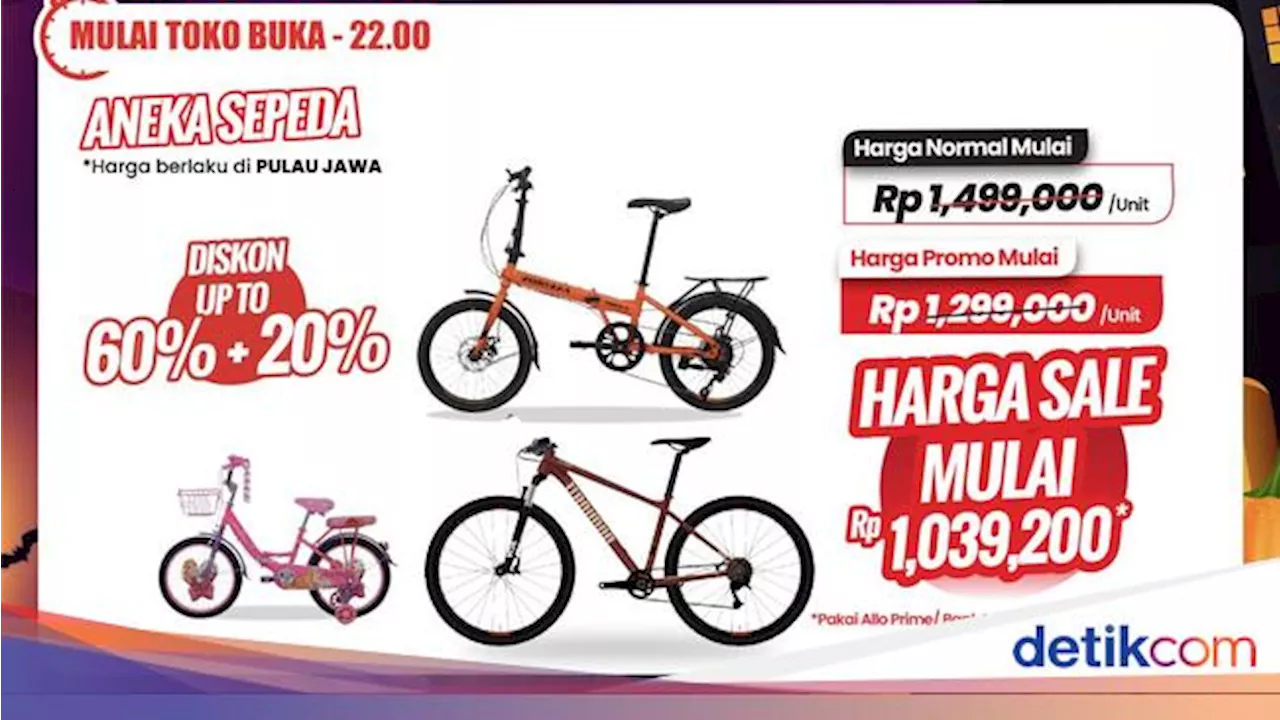 Ada Transmart Full Day Sale, Beli Sepeda Dapat Diskon Gede