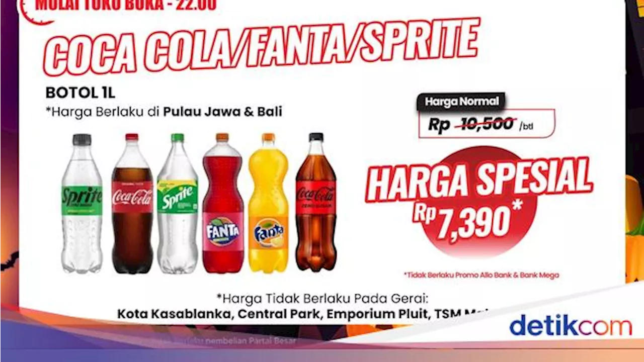 Aneka Minuman Ringan-Teh Dapat Potongan Harga di Transmart Full Day Sale