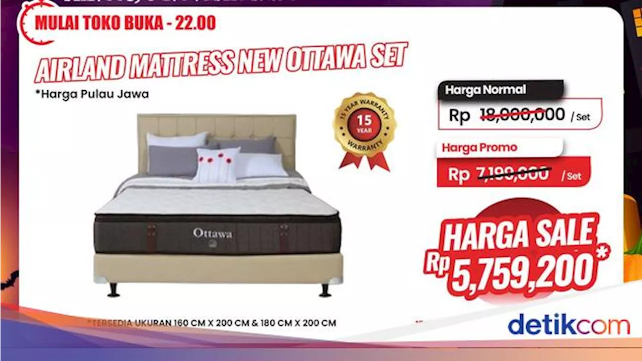 Beli Tempat Tidur di Transmart Full Day Sale Bisa Dapat Diskon Gede!