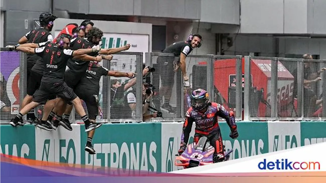 Lihat Bagnaia Jatuh, Ini yang Ada Dalam Pikiran Jorge Martin