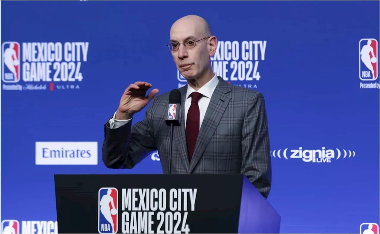 La NBA anunció extensión de contrato con México; Adam Silver habló sobre la posibilidad de tener un equipo mexicano en la liga