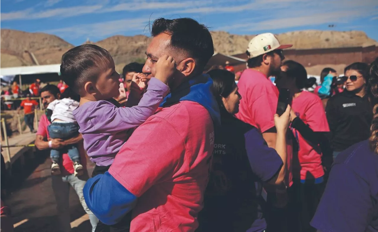 Se vuelven a encontrar familias migrantes en el río Bravo