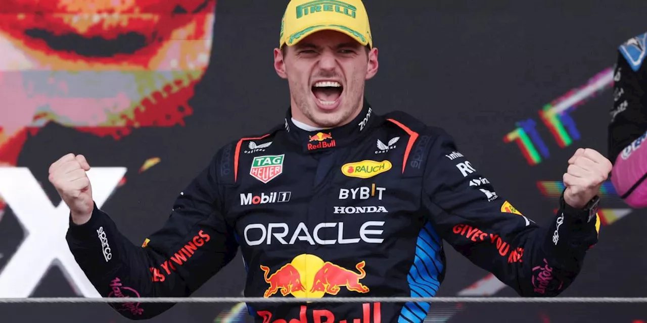 Verstappen arrasa el caótico GP de Brasil y araña el título de la F1