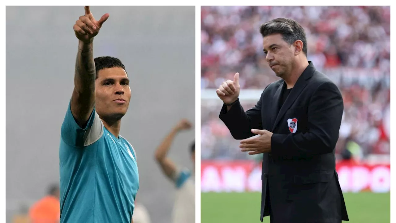 Marcelo Gallardo se rinde al presente de Juan Fernando Quintero y no descarta volverlo a dirigir en River: 'Me pone contento su vigencia'