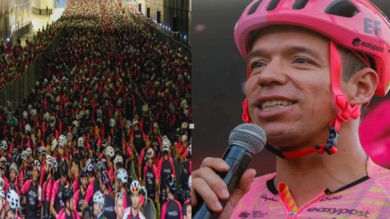 Rigoberto Urán: más de 10.000 personas lo acompañaron en su despedida del ciclismo en Medellín