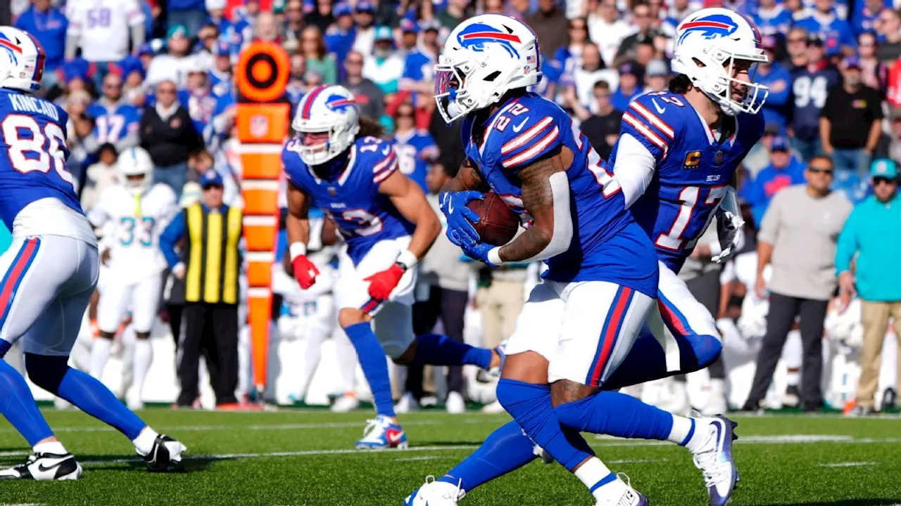 Bills WR Mack Hollins scores on fourth and goal vs. Dolphins