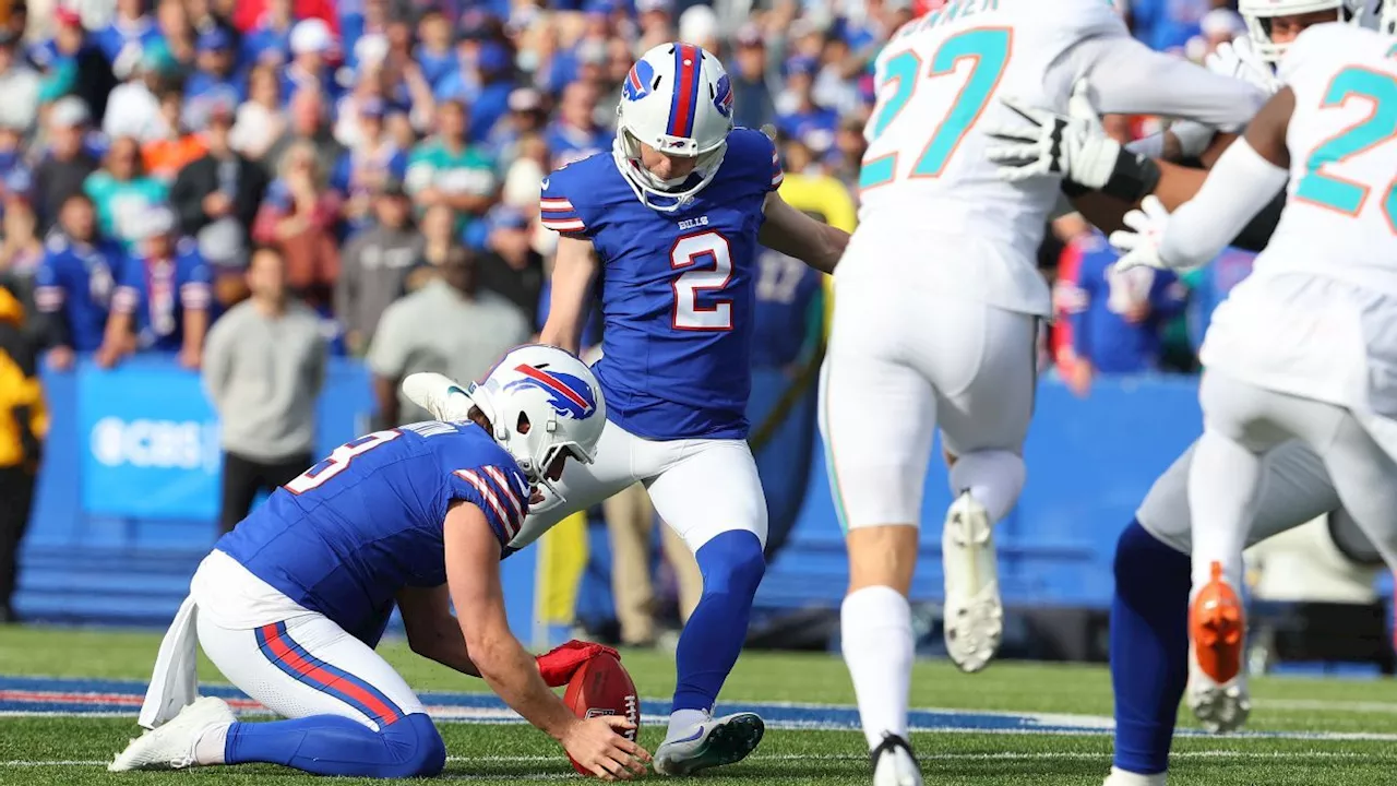 Com field goal n ofinal, Bills vencem os Dolphins