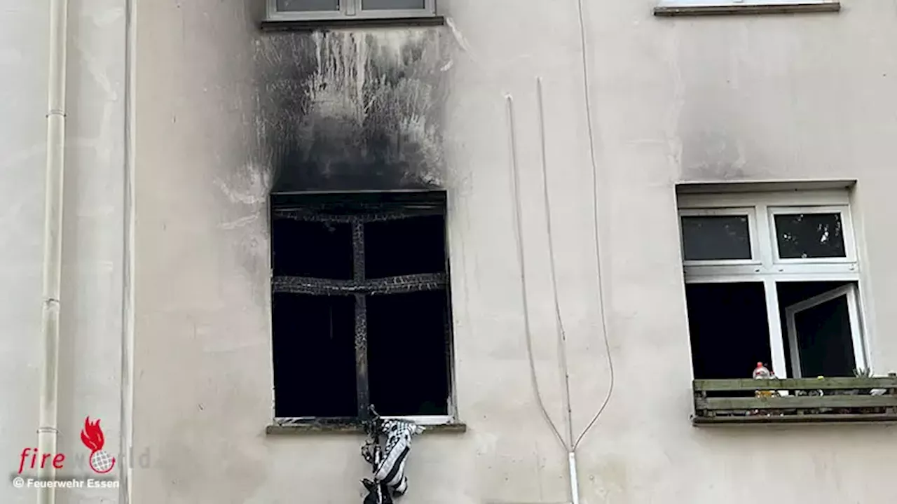 D: Dramatischer Wohnungsbrand in Essen → mehrere Menschen gerettet