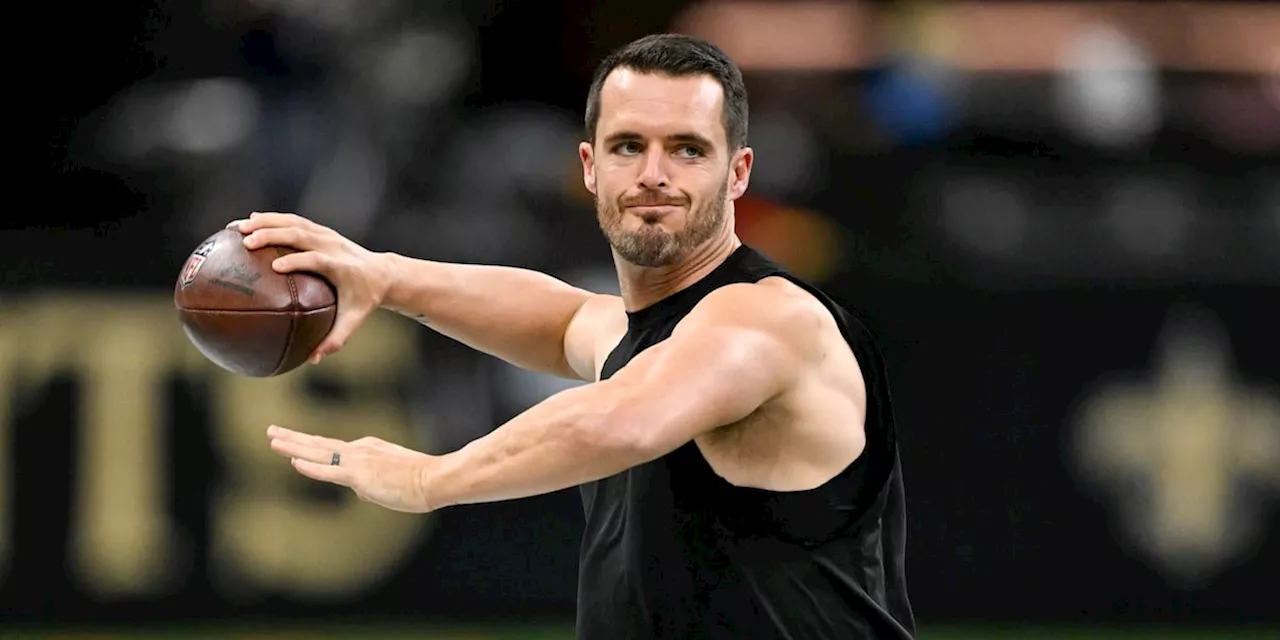 QB1 Derek Carr returns, but seven Saints inactive Sunday at Carolina