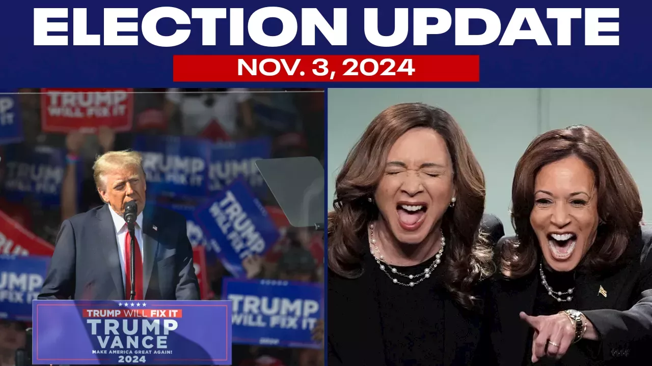 2024 election update New poll shows Kamala Harris ahead by 3 points in