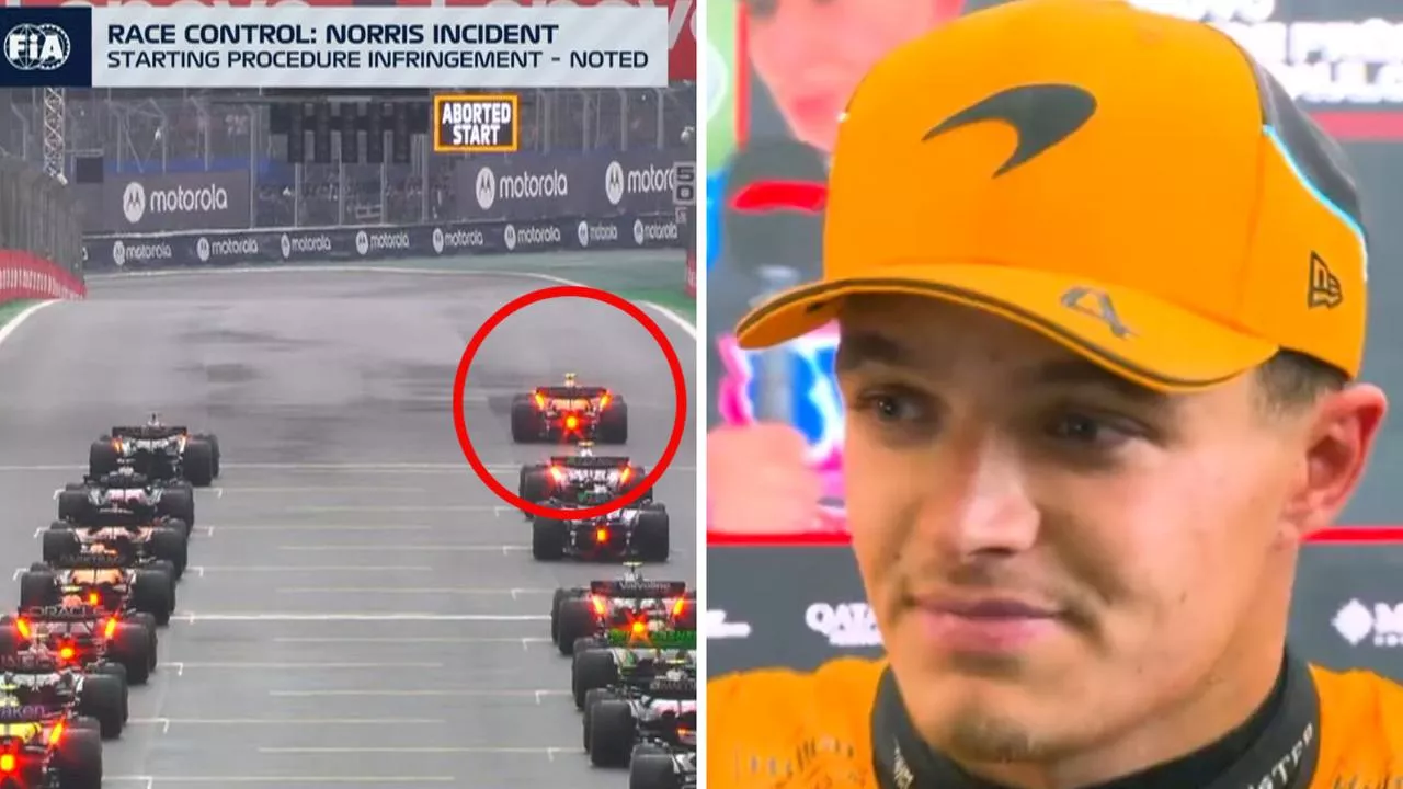 ‘Only blame himself’: Norris’ ‘ungracious’ act of denial as F1 ‘shocker’ gets even worse