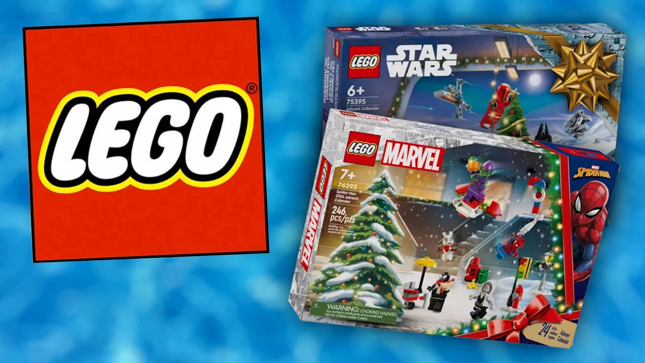 LEGO-Adventskalender 2024 für Disney, Star Wars, Marvel, Harry Potter, City und Friends