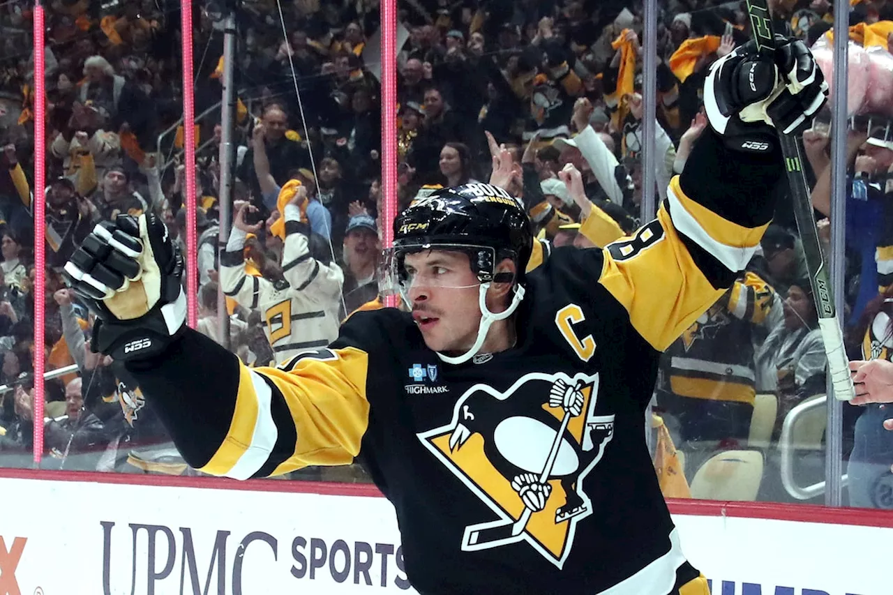 Crosby scores 2 goals to lead Pittsburgh Penguins to 3-1 win over Montreal Canadiens