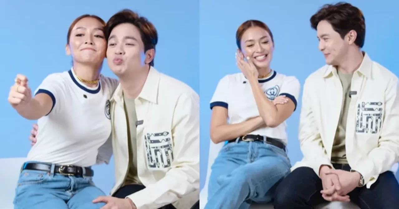 Alden Richards, Kathryn Bernardo imitate each other in new challenge video