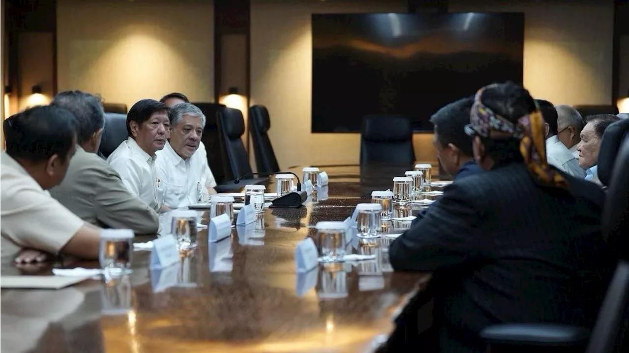 Marcos meets with BARMM leaders to ensure peaceful, credible 2025 polls