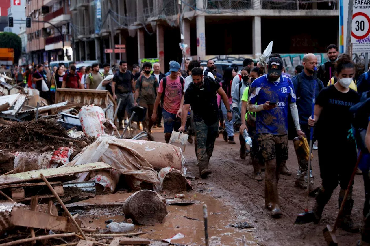 Spain mounts biggest peacetime disaster recovery operation as death toll reaches 214