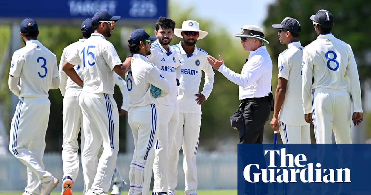 India A cleared of ball-tampering as Australia win tour game by seven wickets