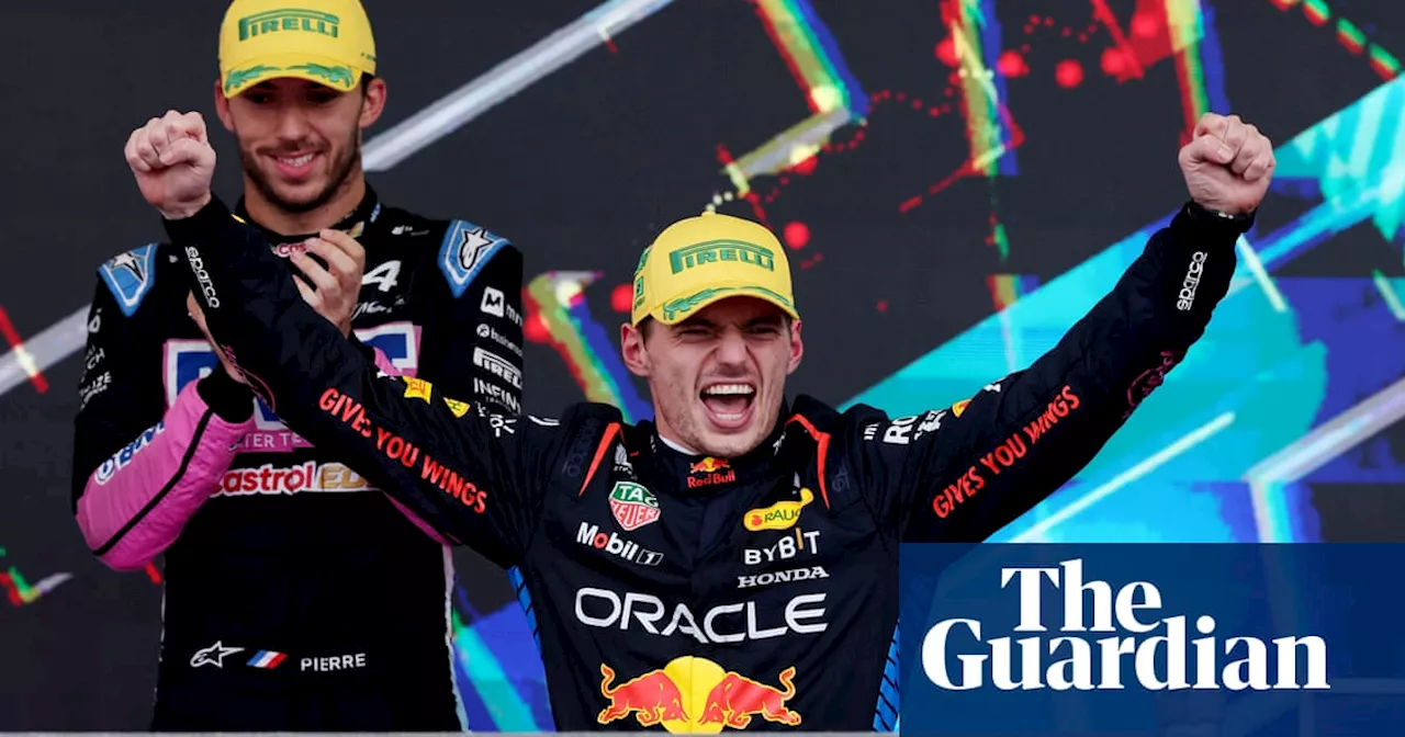 Max Verstappen produces wonder drive to claim F1 São Paulo Grand Prix