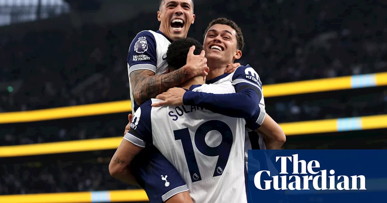 Solanke double helps Spurs secure emphatic win against Aston Villa