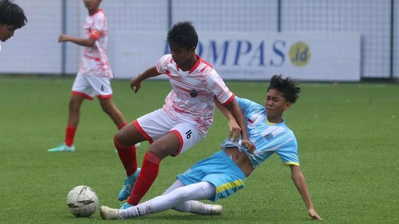 12 Tim Menyongsong Garis Akhir ”Playoff” Liga Kompas U-14 Powered by BRI