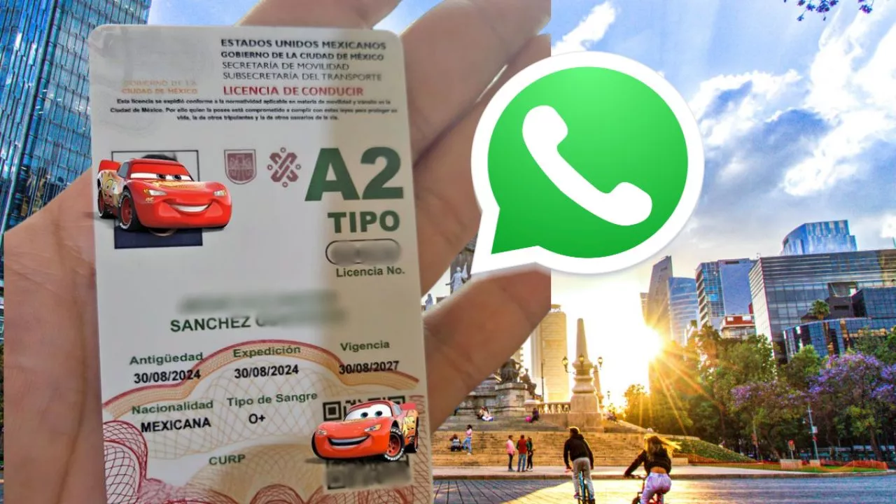 Trámites CDMX: ¿Cómo renovar tu licencia de la CDMX por WhatsApp?