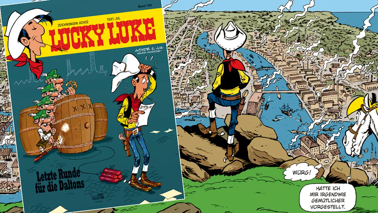 'Letzte Runde für die Daltons' - Lucky Luke reitet wieder – erster Blick ins neue Comic