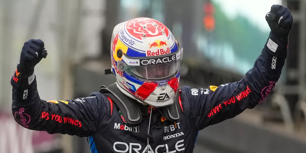 La grande vittoria di Max Verstappen