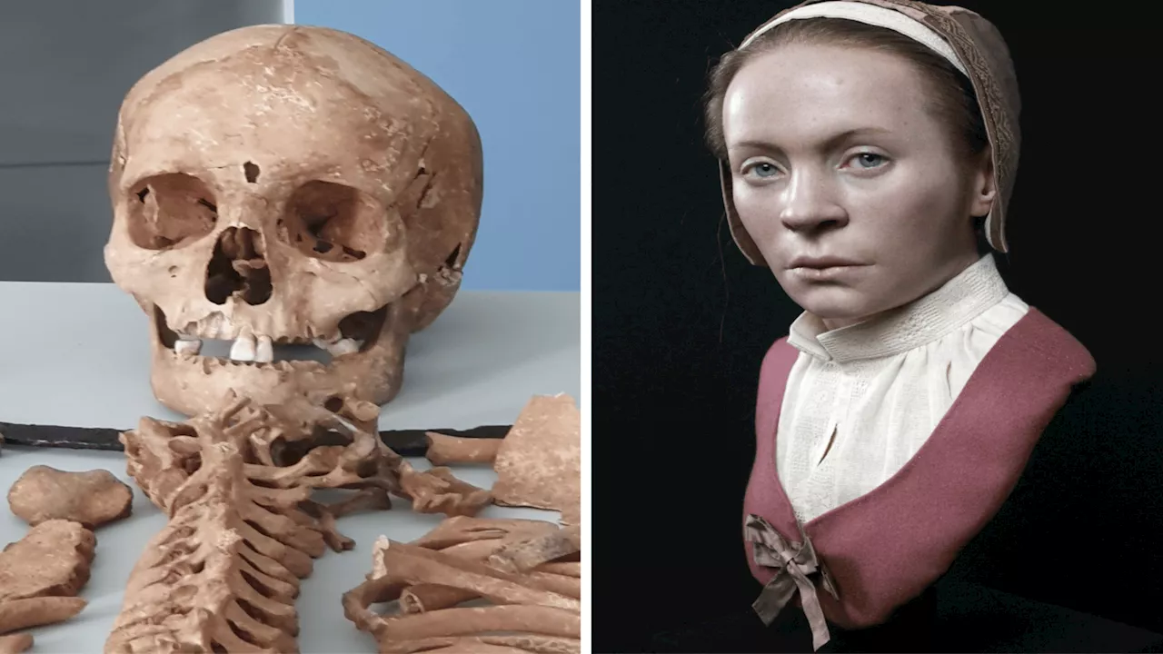 17th-century ‘vampire’ buried with iron sickle across neck gets face reconstruction