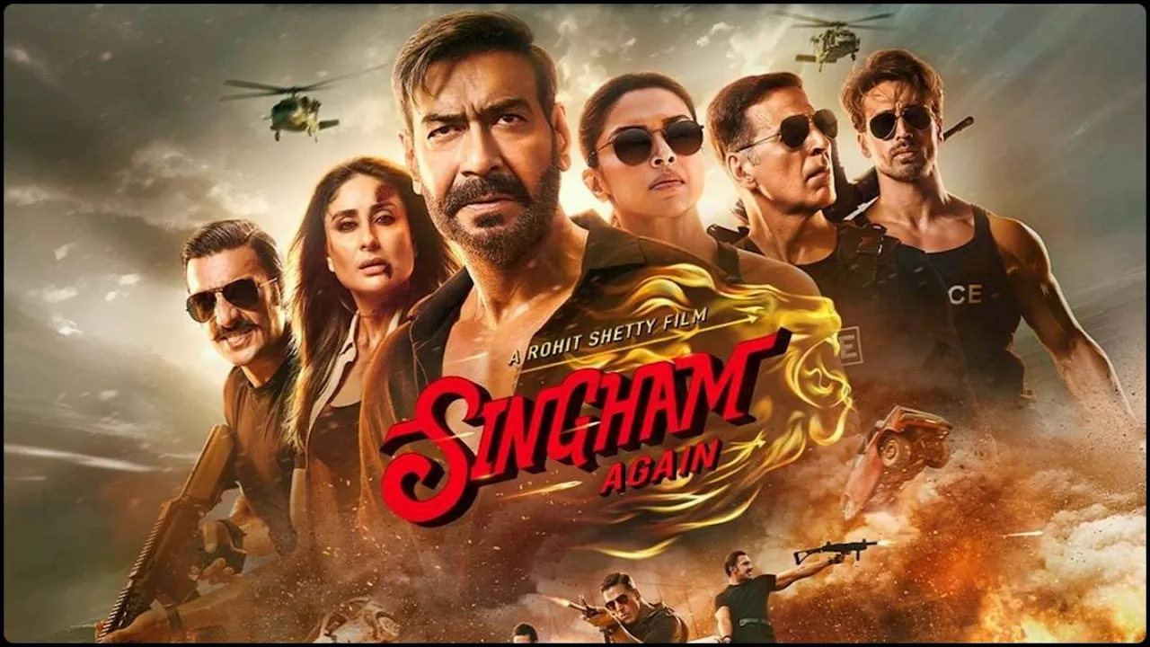 Singham Again Box Office Day 3: 'बाजीराव सिंघम' के तूफान से थर-थर कांपा बॉक्स ऑफिस, संडे को कमाई में दिखाया दम