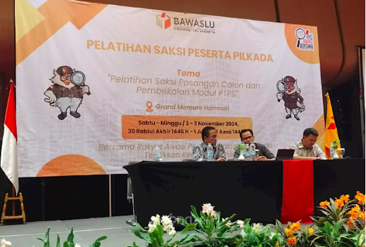 Bawaslu Jakarta Gelar Bimtek Bagi Pengawas TPS Menjelang Pilgub Jakarta 2024