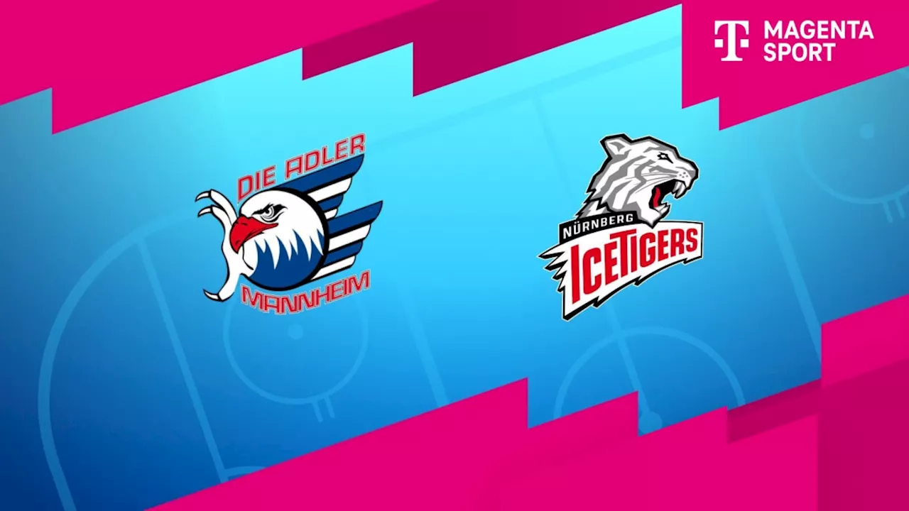 Highlights von Adler Mannheim - Nürnberg Ice Tigers