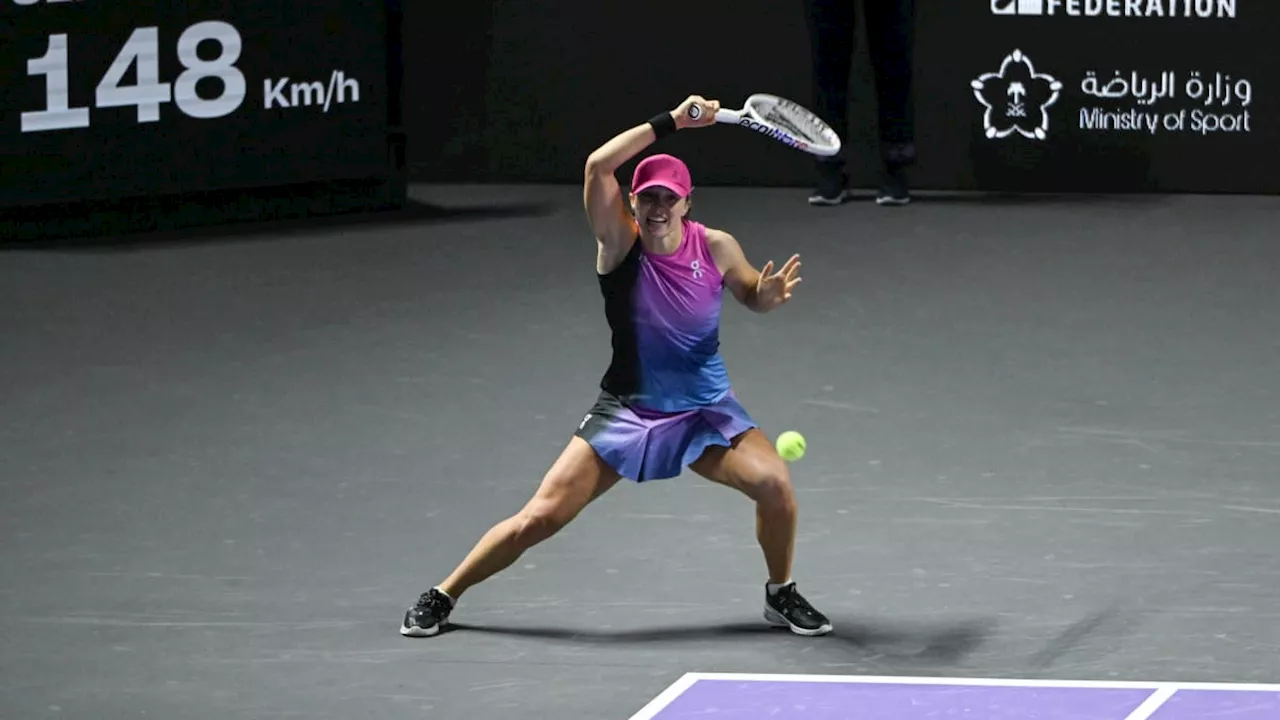 WTA Finals: Auch Swiatek gewinnt zum Auftakt