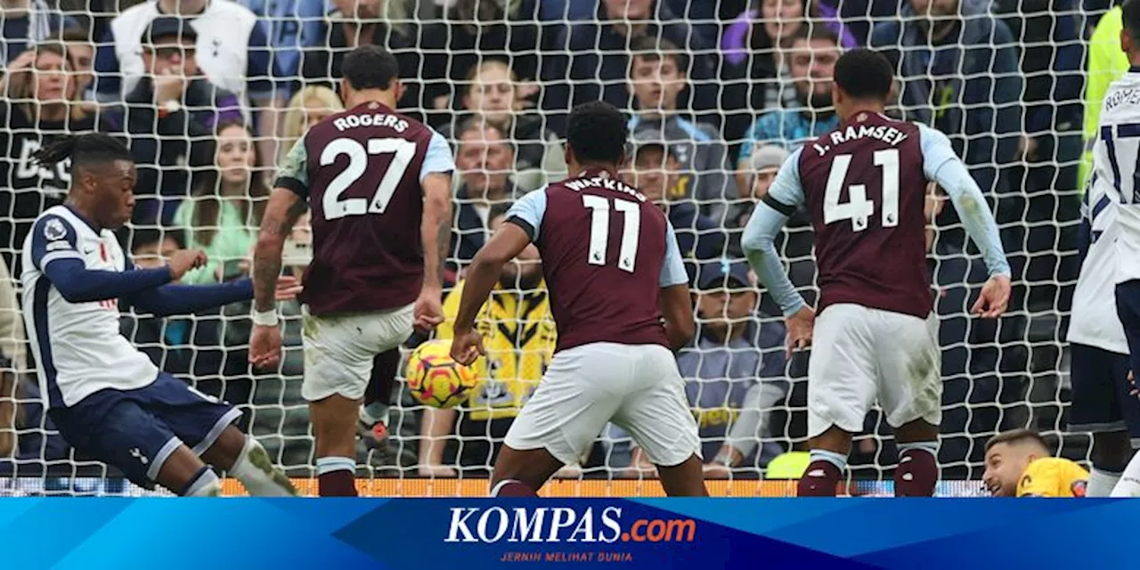 Hasil Tottenham Vs Aston Villa 4-1: Aksi Comeback Spurs Balikkan Keadaan