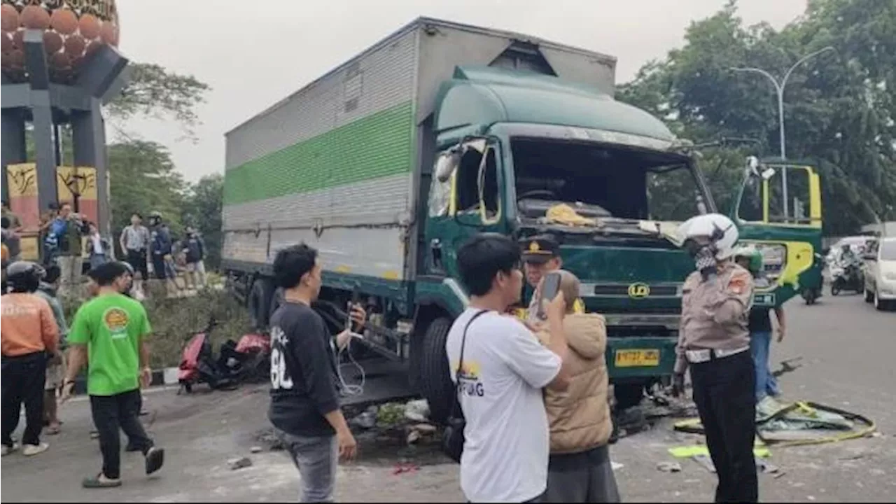 Sopir Truk yang Tabrak Belasan Kendaraan di Tangerang Jadi Tersangka, Terancam 10 Tahun Bui