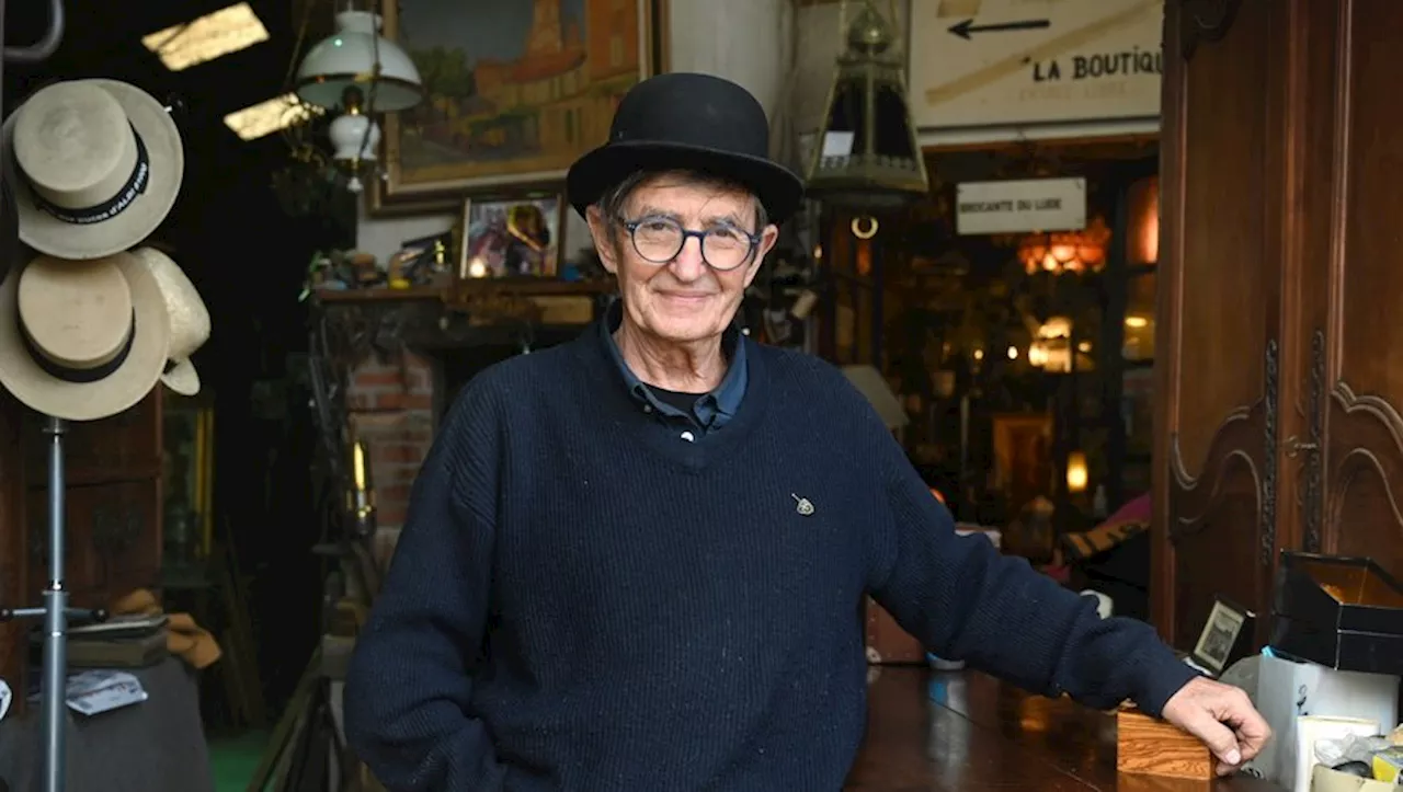 Jean-Louis Gourou est le roi de la brocante de l’Albigeois depuis un demi-siècle