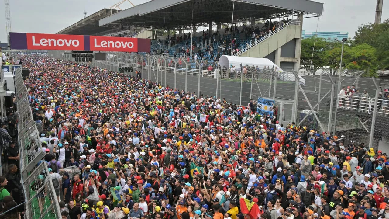 GP de São Paulo recebe 291 mil pessoas e bate novo recorde de Interlagos na F1