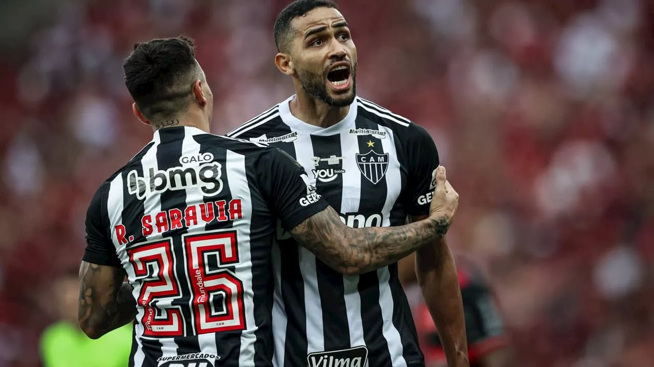 Kardec chega ao primeiro gol em 2024 pelo Atlético-MG