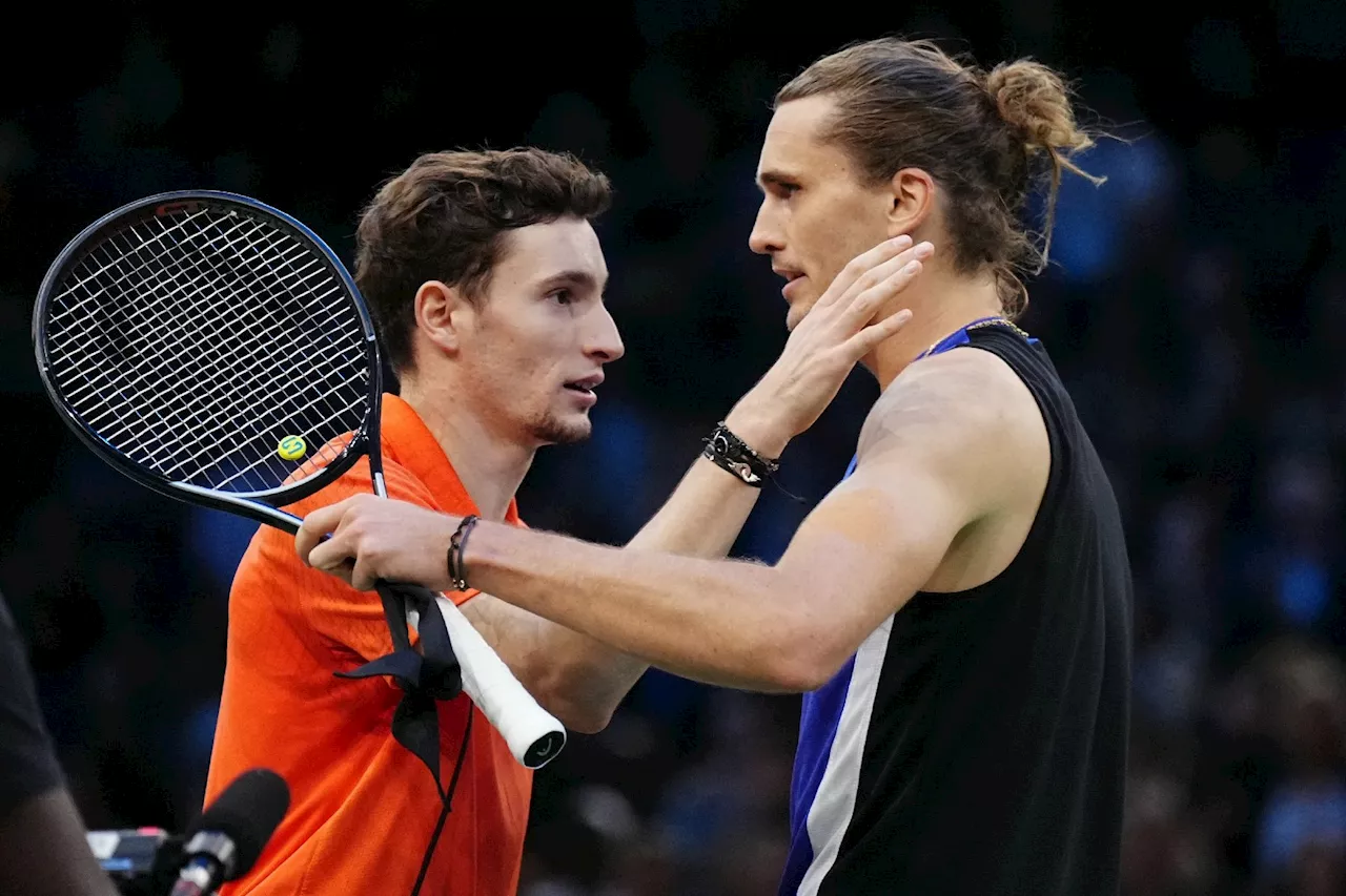 Tennis: Ugo Humbert battu sèchement par Zverev pour sa première finale en Masters 1000