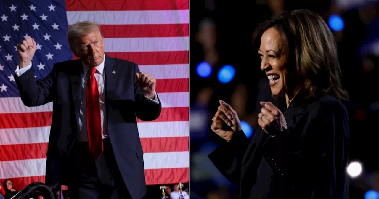 Trump y Harris cierran campaña con empate técnico; concluyen con mítines en estados clave