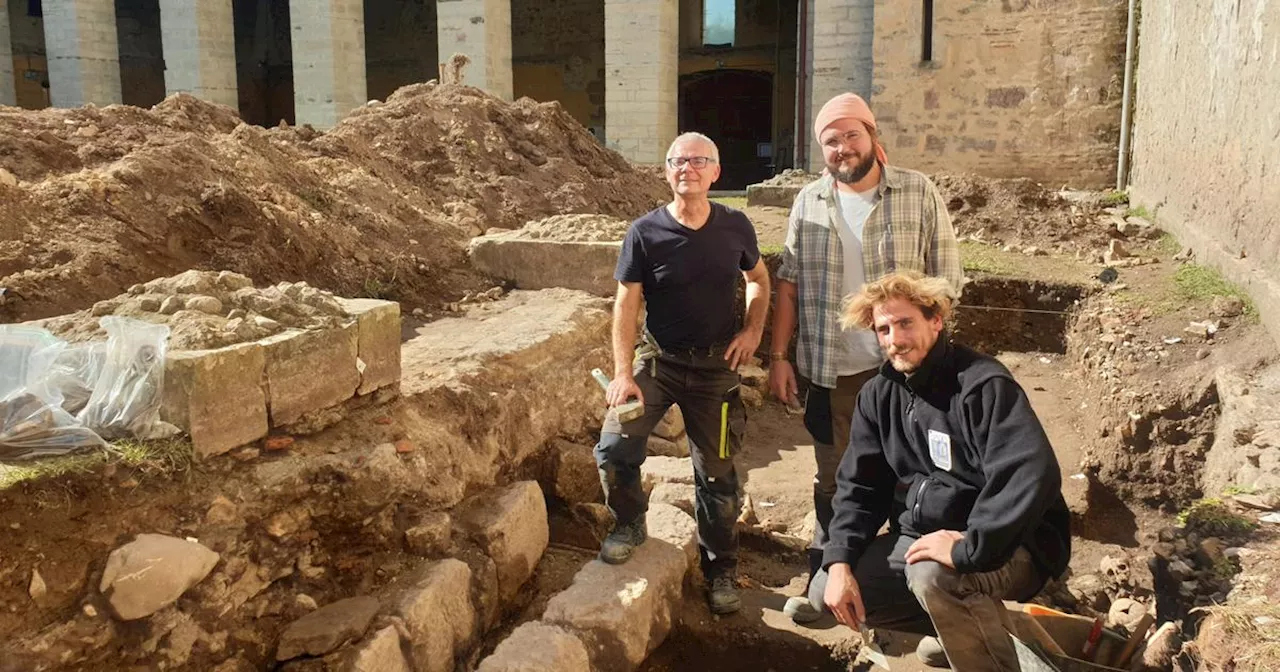 Dans les Landes, les vestiges d’un palais gallo-romain découverts sous une abbaye