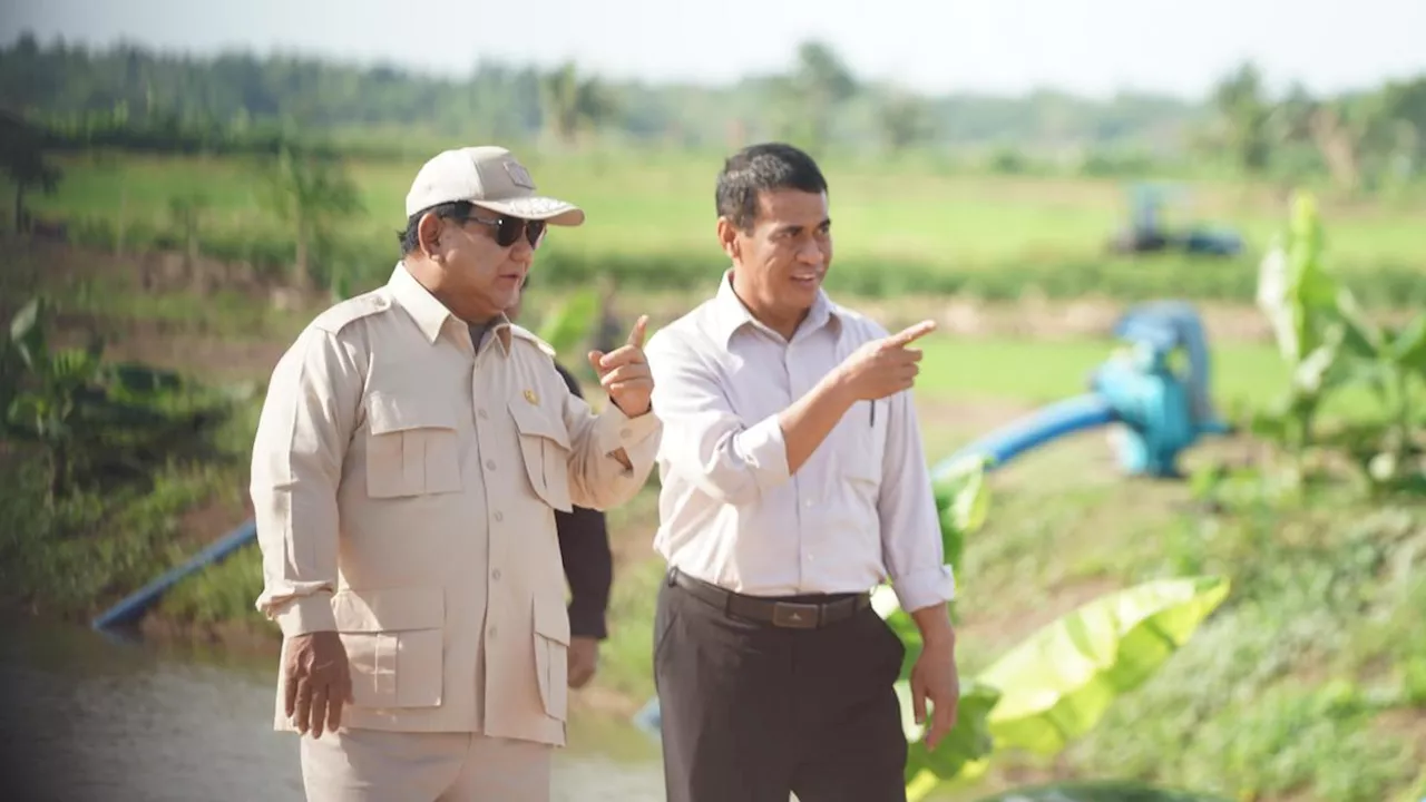 Kunjungan Kerja Perdana Presiden Prabowo ke Merauke Didampingi Mentan Amran