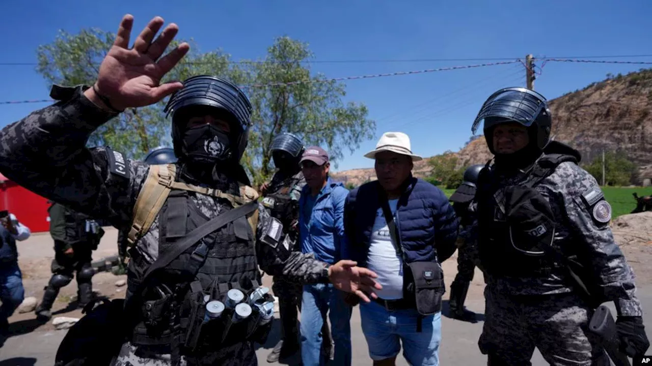 Pendukung Mantan Presiden Bolivia Evo Morales Sandera 200 Tentara