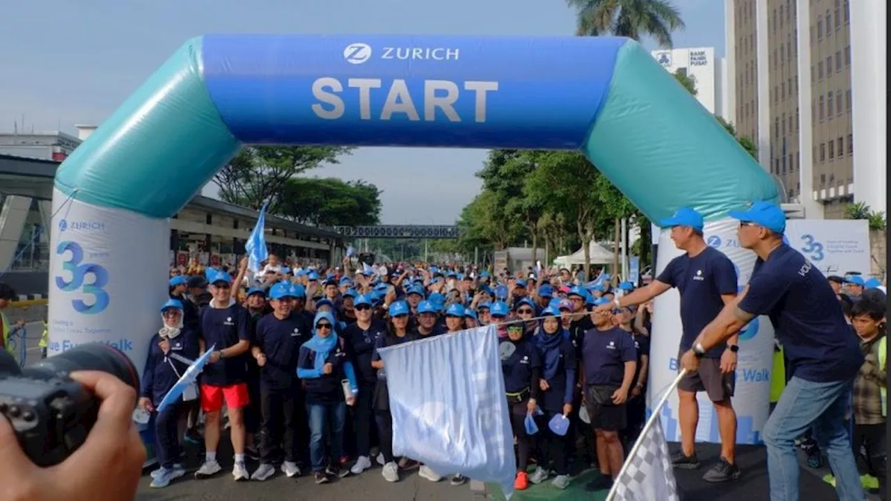 Ulang Tahun ke-33, Zurich Indonesia Gelar Donasi dan Sesi Hidup Sehat di CFD