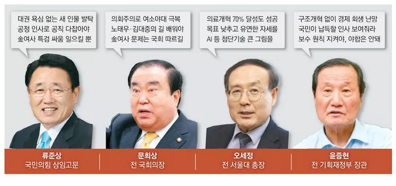 金여사 논란 해소로 신뢰 회복…AI·반도체 육성에 승부 걸어라