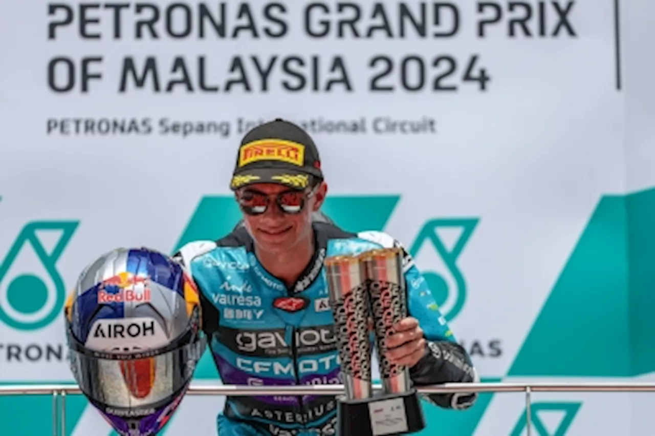 David Alonso dominates again: Moto3 champion claims record 13th win at Malaysian GP