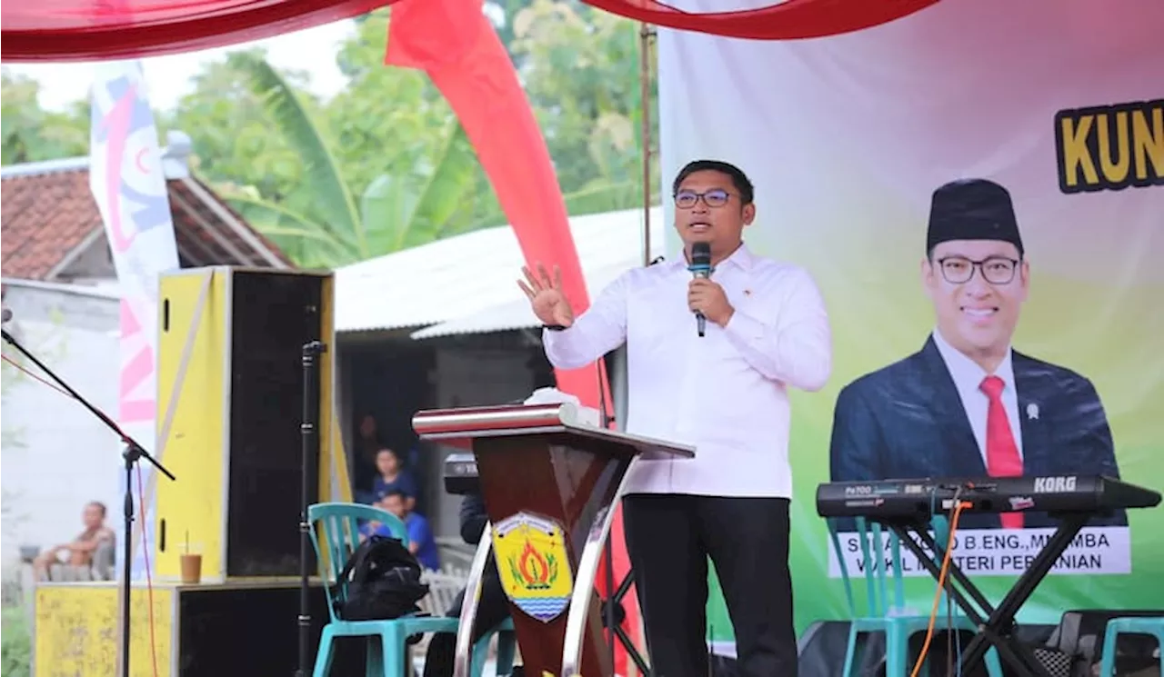 Dorong Swasembada, Wamentan Sudaryono Targetkan Grobogan Jadi Pusat Lumbung Pangan